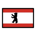Berlin Flag SVG Icon